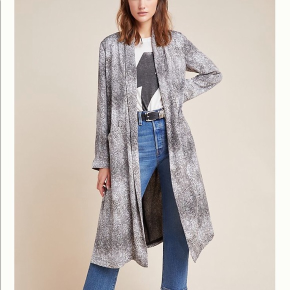 Anthropologie Tops - Anthropologie BB Dakota Serpentine Duster Jacket